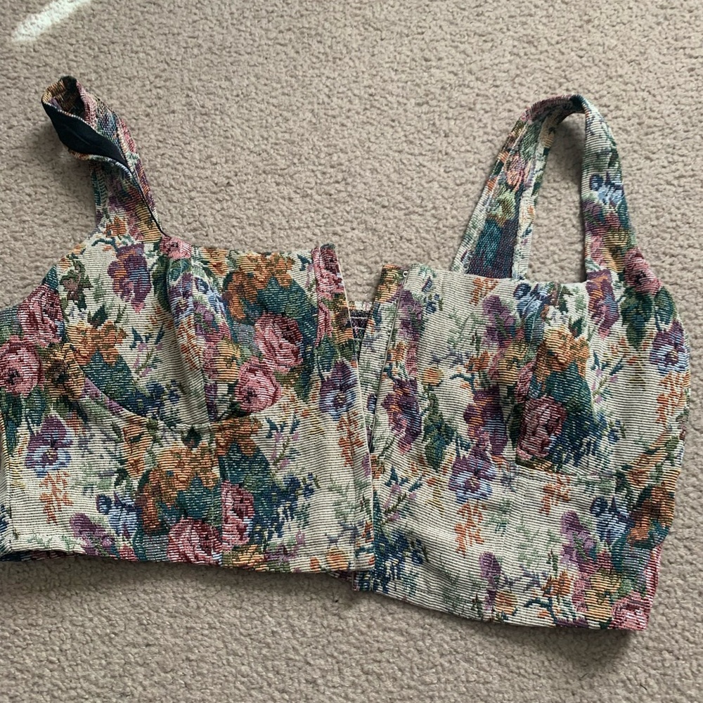 Wild fable corset top